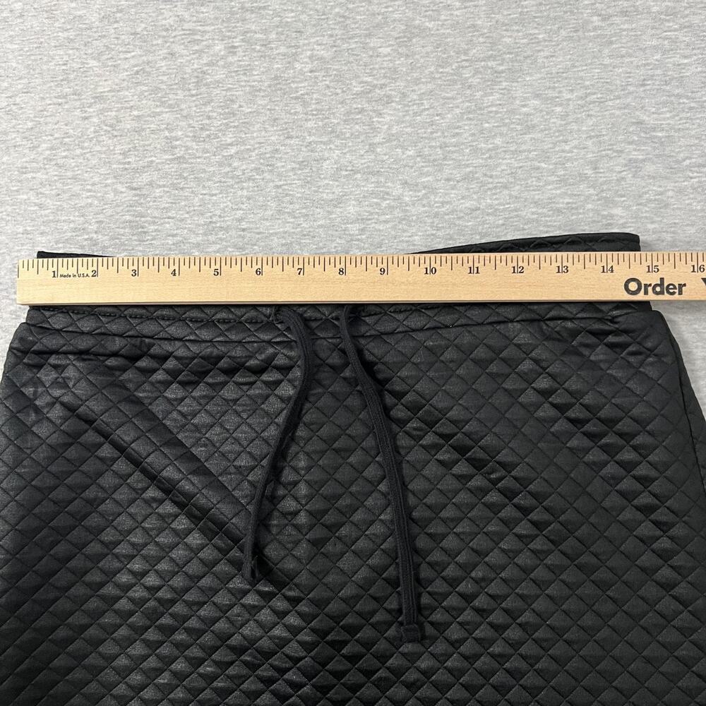 Fabletics Mini Skirt Womens Small Black Quilted Pull On Athletic Casual - Picture 4 of 5